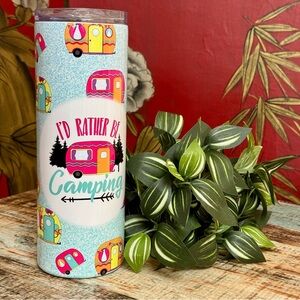“I’d Rather Be Camping” Insulated Tumbler | #Z51